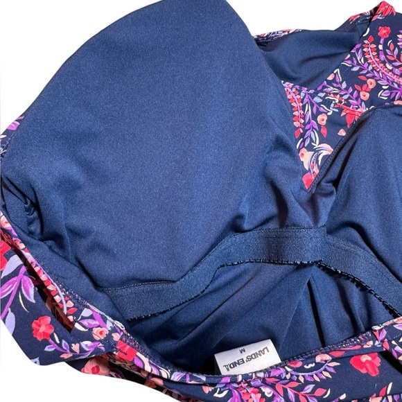 Lands End 1 pc Grecian Style Swimsuit  M - Picture 7 of 12